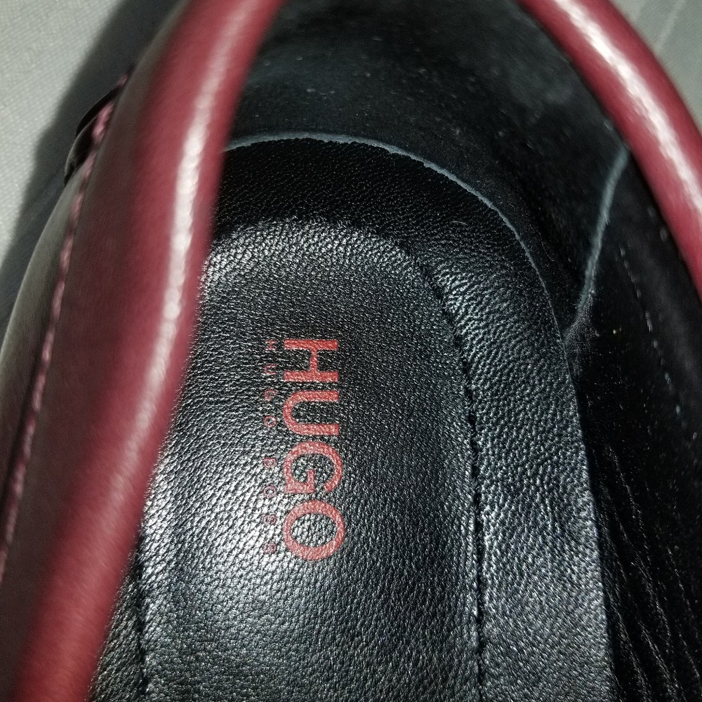 *PRE LOVED* Hugo Boss Leather Dandy Moccasins - Picture 6 of 8